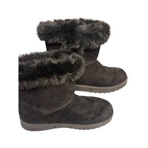 SO Black Boot with Faux Fur